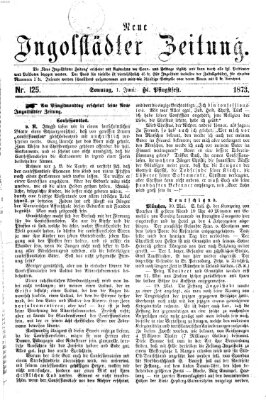 Neue Ingolstädter Zeitung Sonntag 1. Juni 1873