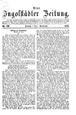 Neue Ingolstädter Zeitung Freitag 6. Juni 1873