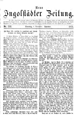 Neue Ingolstädter Zeitung Sonntag 9. November 1873