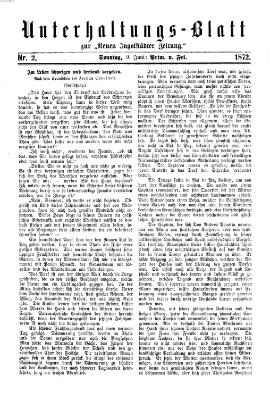 Neue Ingolstädter Zeitung. Unterhaltungs-Blatt zur "Neuen Ingolstädter Zeitung" (Neue Ingolstädter Zeitung) Sonntag 9. Juni 1872