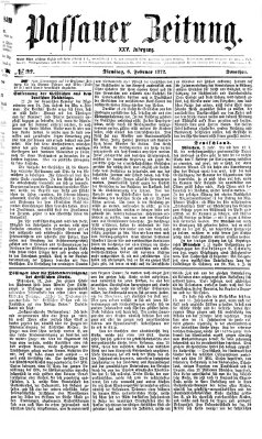 Passauer Zeitung Dienstag 6. Februar 1872