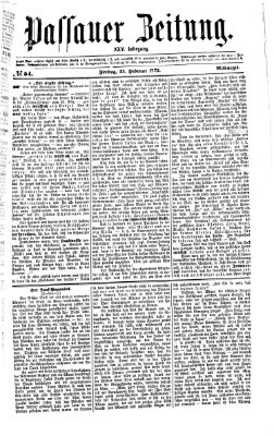 Passauer Zeitung Freitag 23. Februar 1872