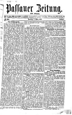 Passauer Zeitung Montag 4. März 1872