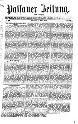 Passauer Zeitung Mittwoch 6. März 1872