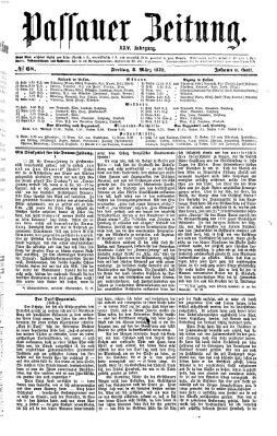 Passauer Zeitung Freitag 8. März 1872