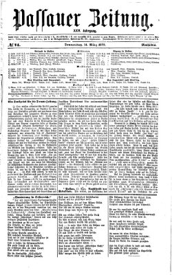 Passauer Zeitung Donnerstag 14. März 1872