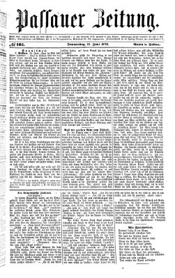 Passauer Zeitung Donnerstag 13. Juni 1872