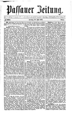 Passauer Zeitung Freitag 26. Juli 1872