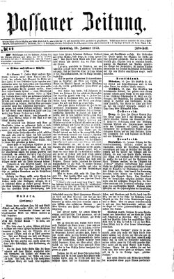 Passauer Zeitung Sonntag 19. Januar 1873