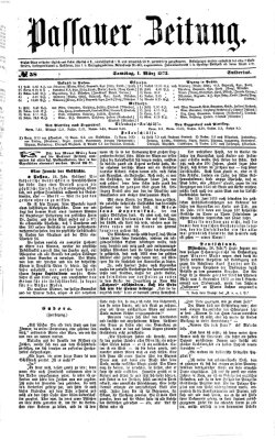 Passauer Zeitung Samstag 1. März 1873