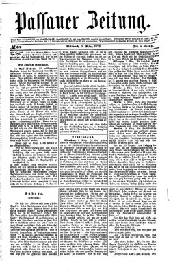 Passauer Zeitung Mittwoch 5. März 1873
