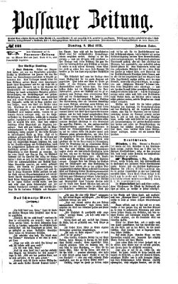 Passauer Zeitung Dienstag 6. Mai 1873