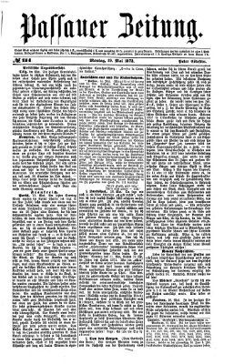 Passauer Zeitung Montag 19. Mai 1873