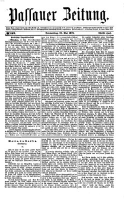 Passauer Zeitung Donnerstag 22. Mai 1873