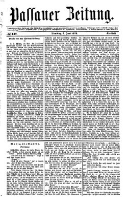 Passauer Zeitung Dienstag 3. Juni 1873