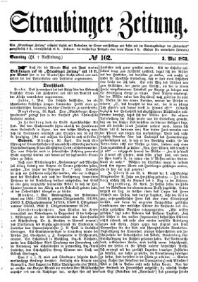 Straubinger Zeitung Samstag 3. Mai 1873