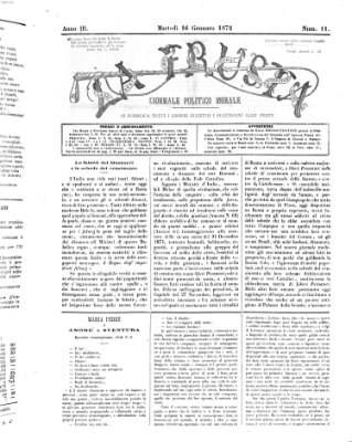 La frusta Dienstag 16. Januar 1872