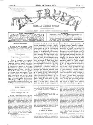 La frusta Samstag 20. Januar 1872