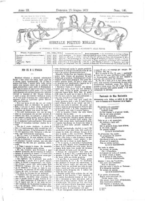 La frusta Sonntag 23. Juni 1872