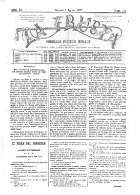 La frusta Dienstag 6. August 1872