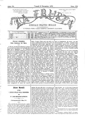 La frusta Freitag 8. November 1872