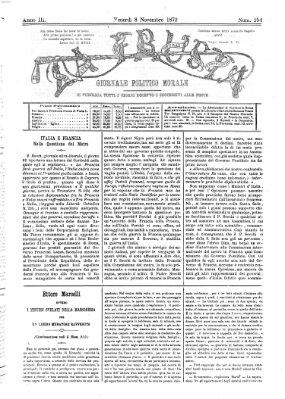 La frusta Freitag 8. November 1872