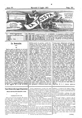 La frusta Mittwoch 9. Juli 1873