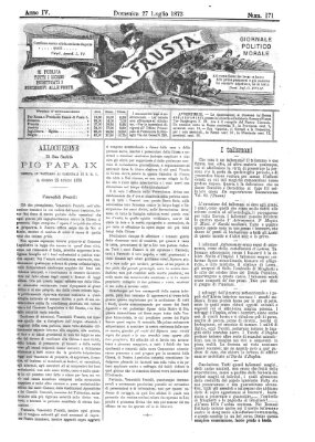 La frusta Sonntag 27. Juli 1873