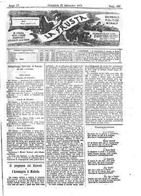 La frusta Sonntag 28. September 1873