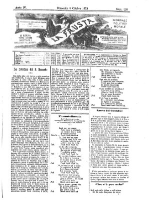 La frusta Sonntag 5. Oktober 1873