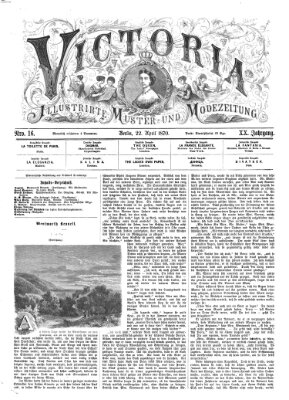 Victoria Freitag 22. April 1870