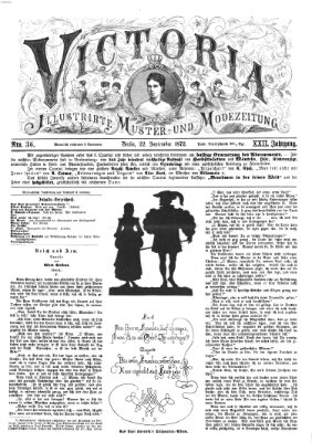 Victoria Sonntag 22. September 1872