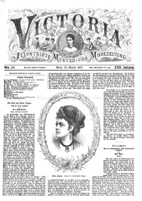 Victoria Dienstag 22. Oktober 1872