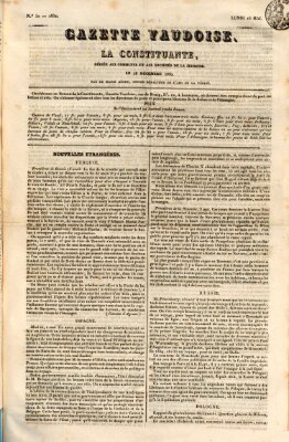 La constituante Montag 16. Mai 1831