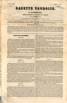 La constituante Donnerstag 26. Mai 1831