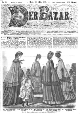 Der Bazar Montag 20. März 1871