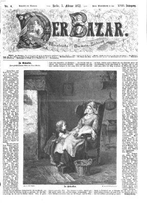 Der Bazar Montag 5. Februar 1872