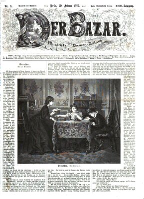 Der Bazar Montag 19. Februar 1872