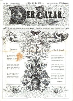 Der Bazar Montag 20. Mai 1872