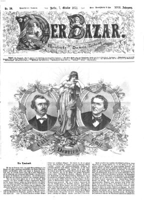 Der Bazar Montag 7. Oktober 1872