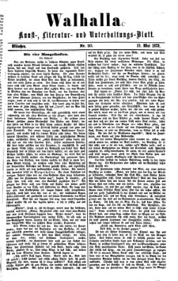 Walhalla (Der Bayerische Landbote) Sonntag 19. Mai 1872