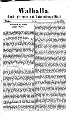 Walhalla (Der Bayerische Landbote) Montag 3. Juni 1872