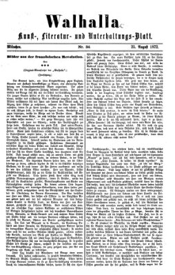 Walhalla (Der Bayerische Landbote) Sonntag 25. August 1872