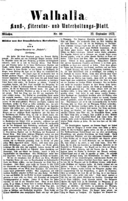 Walhalla (Der Bayerische Landbote) Sonntag 22. September 1872