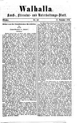 Walhalla (Der Bayerische Landbote) Sonntag 17. November 1872