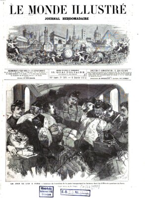 Le monde illustré Samstag 6. Januar 1872