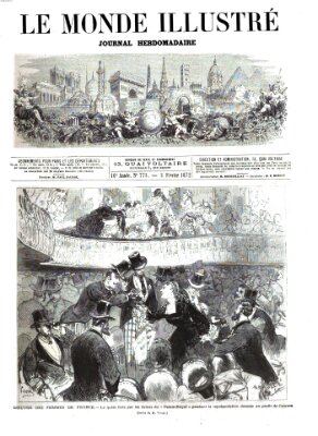 Le monde illustré Samstag 3. Februar 1872