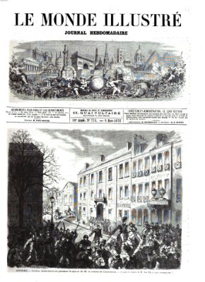 Le monde illustré Samstag 9. März 1872