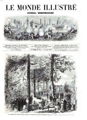 Le monde illustré Samstag 20. April 1872