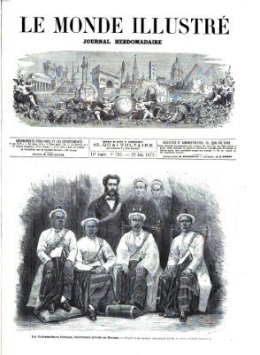 Le monde illustré Samstag 22. Juni 1872